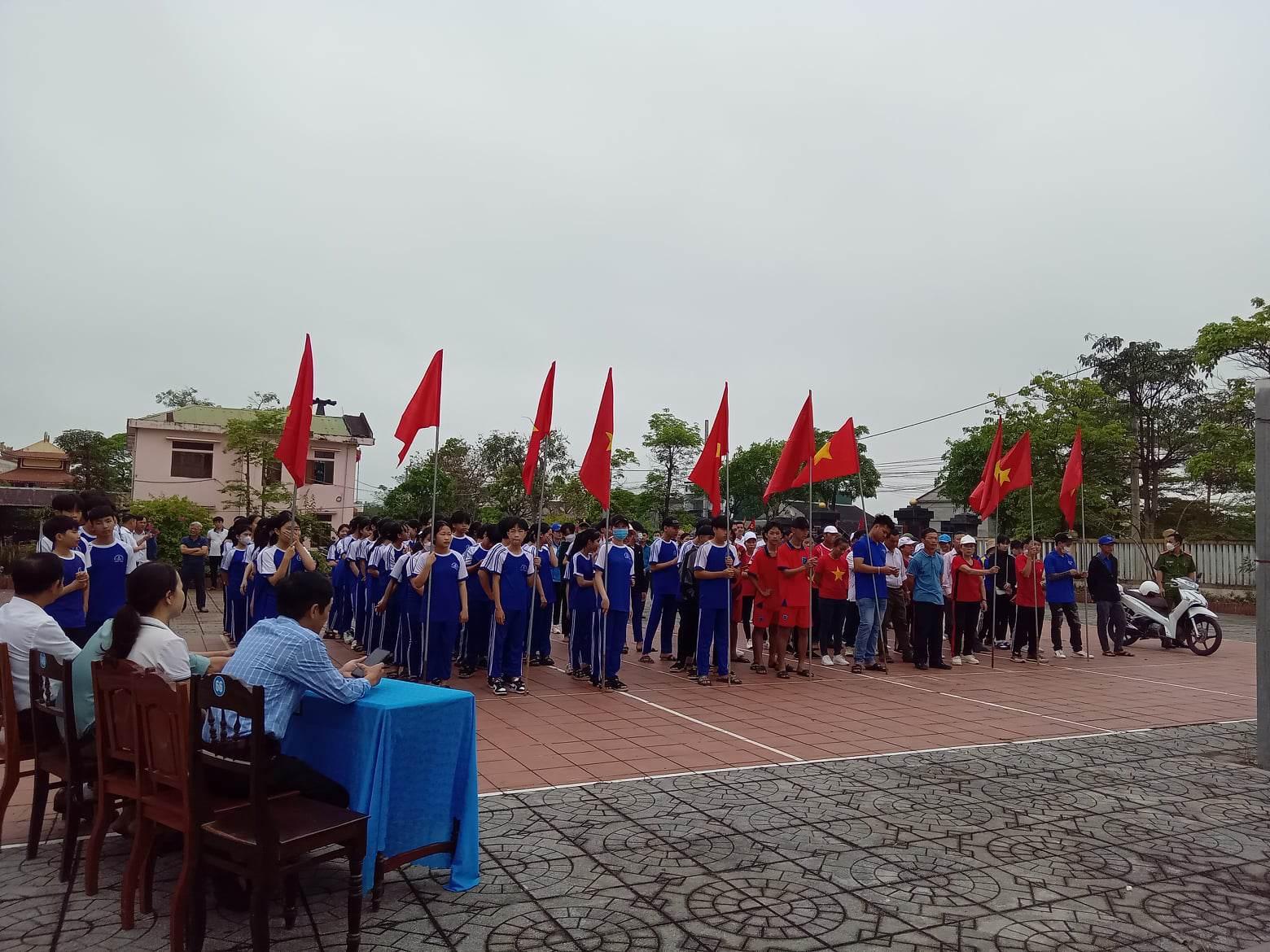 Xã Vĩnh Sơn tổ chức ngày chạy Olympic vì sức khỏe toàn dân năm 2023